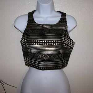 Eight Sixty Dressy Mid Drift Top